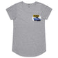 Playnup LS Skid Ute AS Colour Womens Scoop Neck T-Shirt