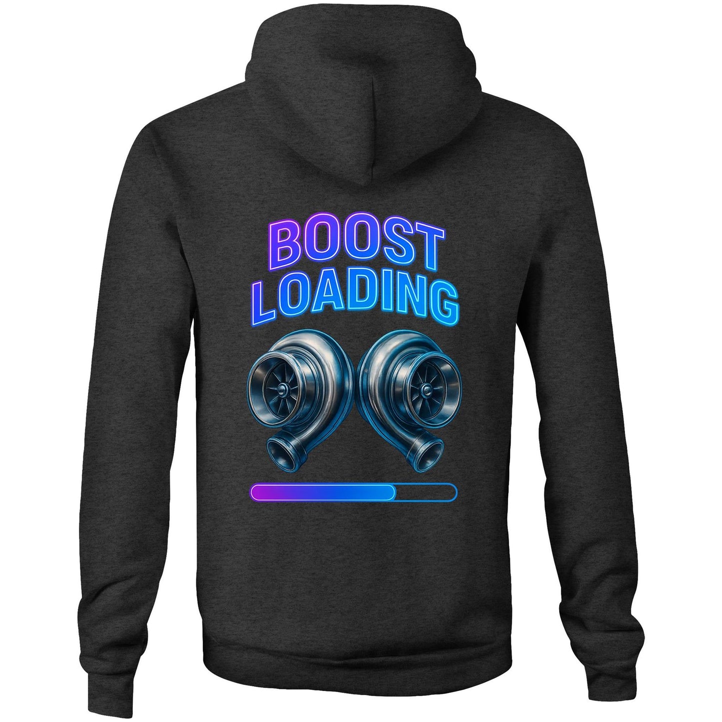 Boost Loading WN AS Colour Stencil - Pocket Hoodie Sweatshirt