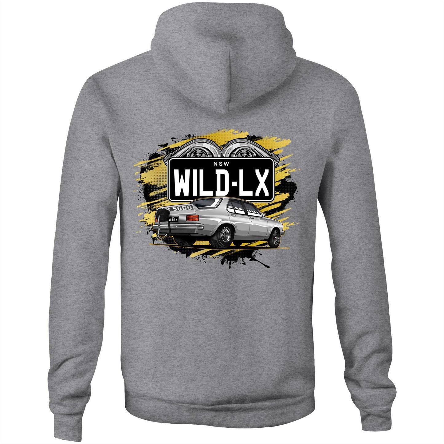 TORANA TT WILD LX AS Colour Stencil Hoodie