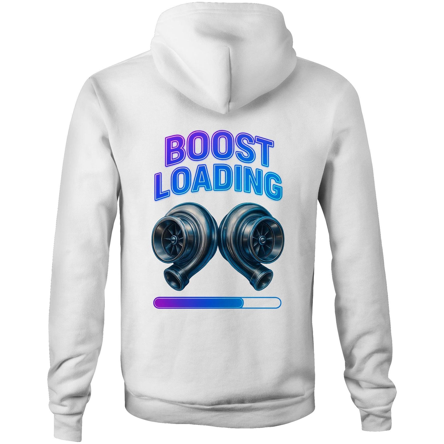 Boost Loading WN AS Colour Stencil - Pocket Hoodie Sweatshirt