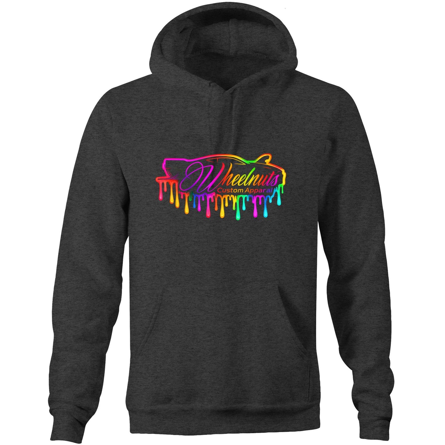 WN Logo Dripping AS Colour Stencil - Pocket Hoodie Sweatshirt