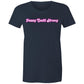 Pussy Built Strong  Colour - Women's Maple Tee