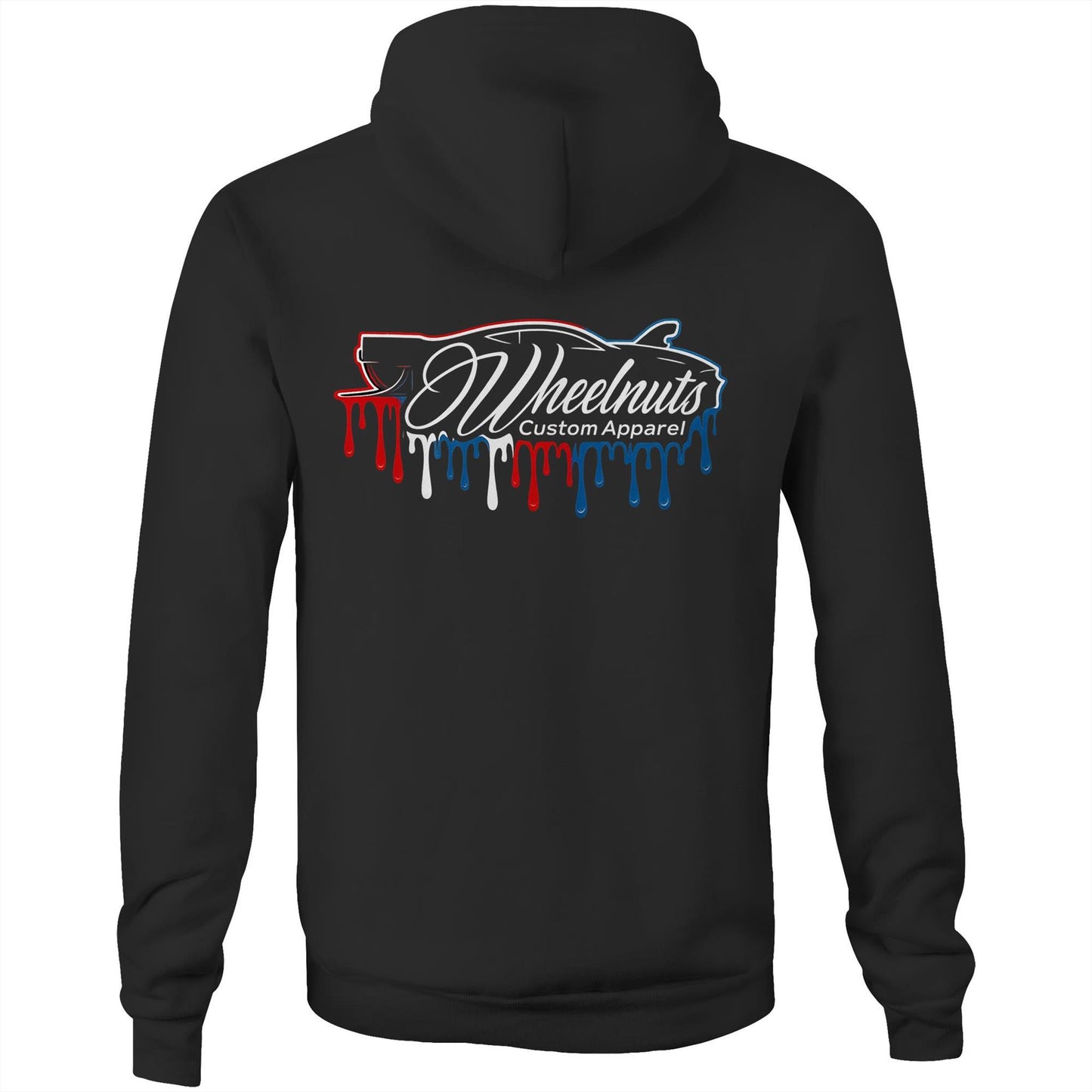 WN Dripping Ozzie AS Colour Stencil - Pocket Hoodie Sweatshirt