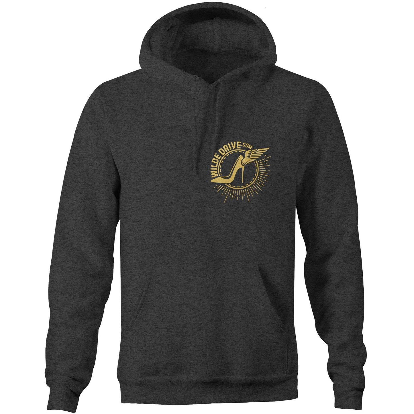WILDE DRIVE.COM AS Colour Stencil - Pocket Hoodie Sweatshirt