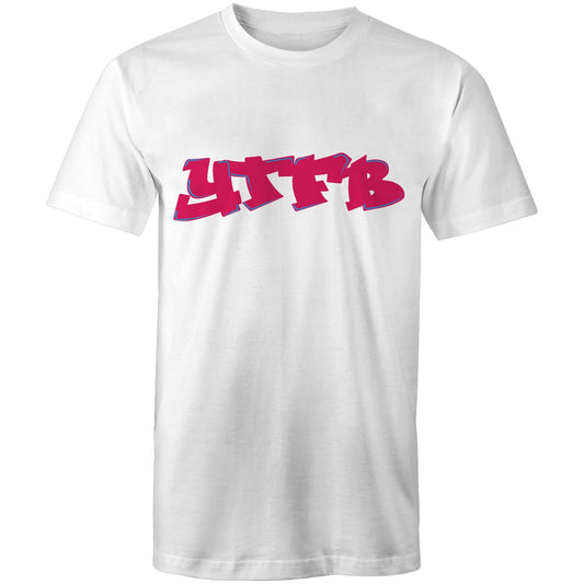 YTFB Graffiti Pink - Font Logo Tee