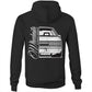 VL Calais Blown Front Back AS Colour Stencil - Pocket Hoodie Sweatshirt