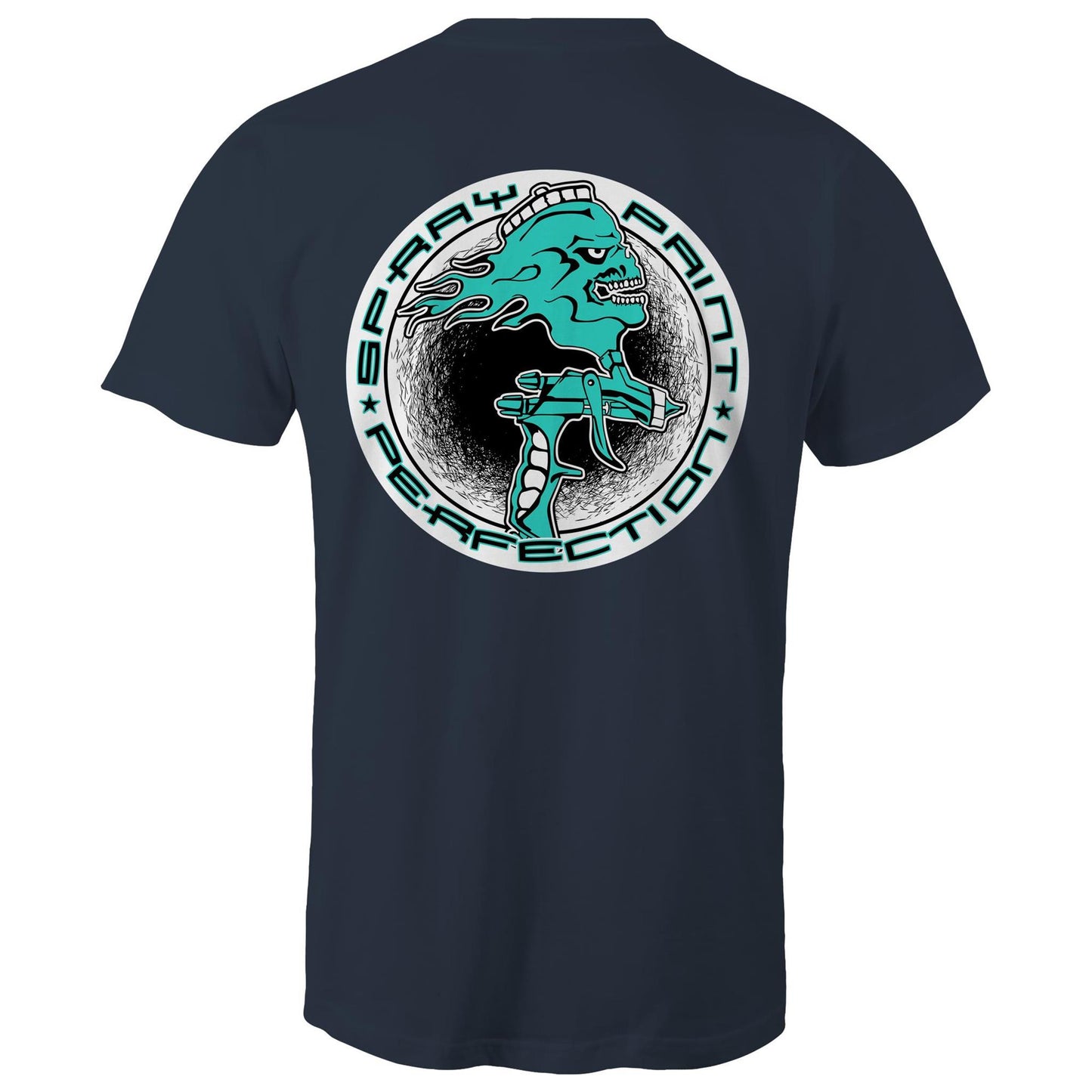 Spray Paint Perfection Double Logo AS Colour Mens T-Shirt