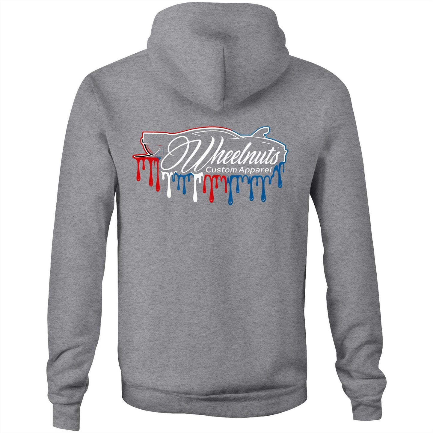WN Dripping Ozzie AS Colour Stencil - Pocket Hoodie Sweatshirt