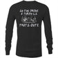 Thats Cute Barra Turbo WN Drag Logo Small AS Colour Long Sleeve