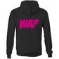 Pussy Built Strong WAP AS Colour Stencil - Pocket Hoodie Sweatshirt