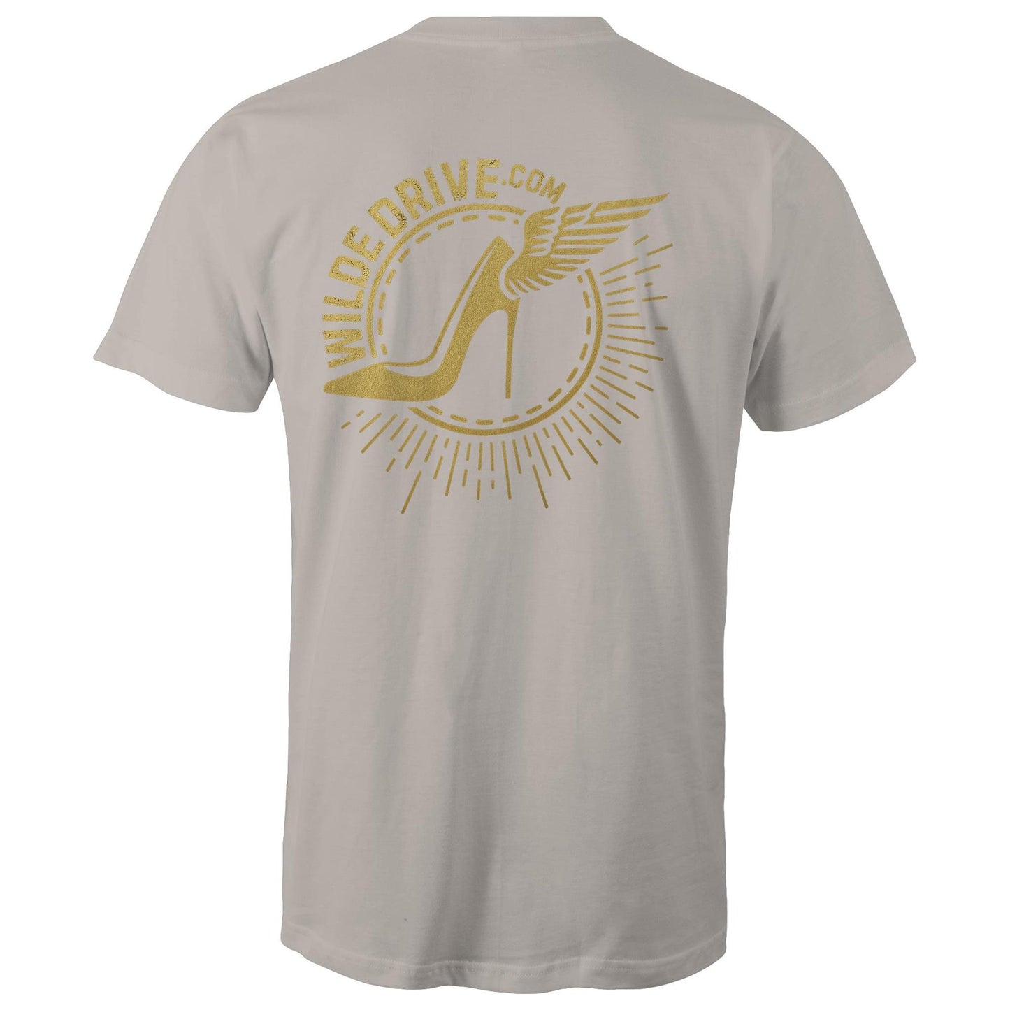 WILDE DRIVE.COM DOUBLE LOGO AS Colour Mens T-Shirt