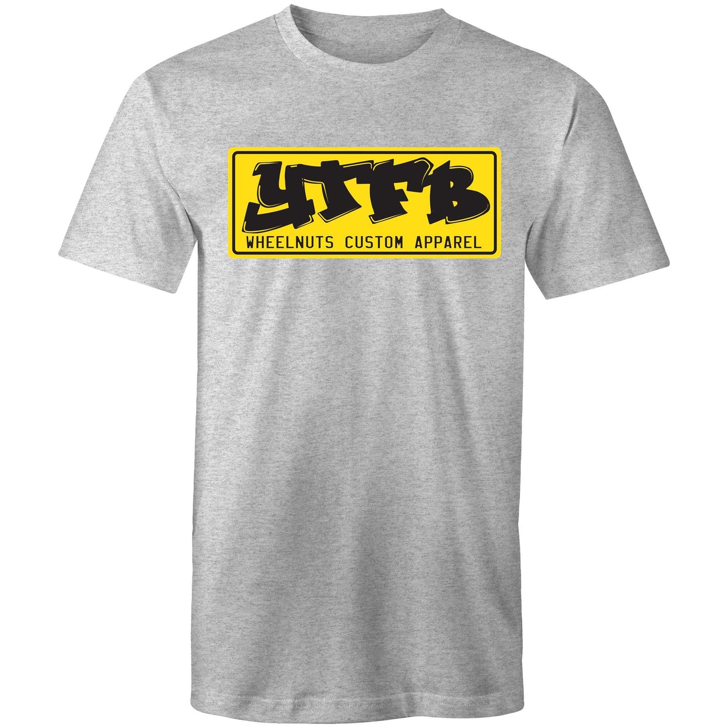 YTFB License Plate Graffiti - Front Logo Tee