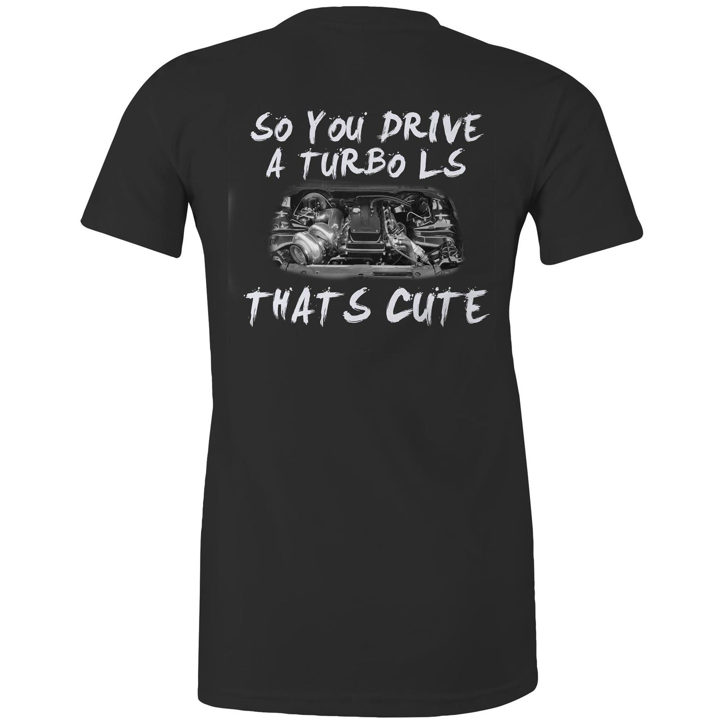 Thats Cute Barra Turbo WN Logo AS Colour Women's Tee