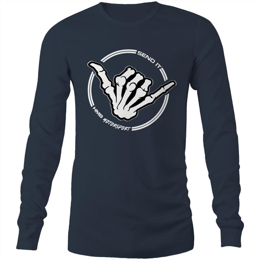HMB Send it  Colour Base Mens Long Sleeve T-Shirt