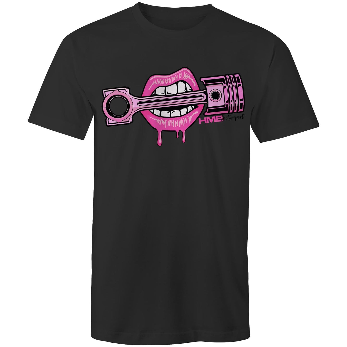 HMB Piston Lips Black AS Colour Tee