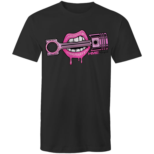 HMB Piston Lips Black AS Colour Tee