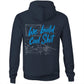 We Build Cool Shit WN Dripping Logo AS Colour Stencil - Pocket Hoodie Sweatshirt
