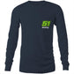 Goldy 51 Send The Dog Mens Long Sleeve Double Side T-Shirt