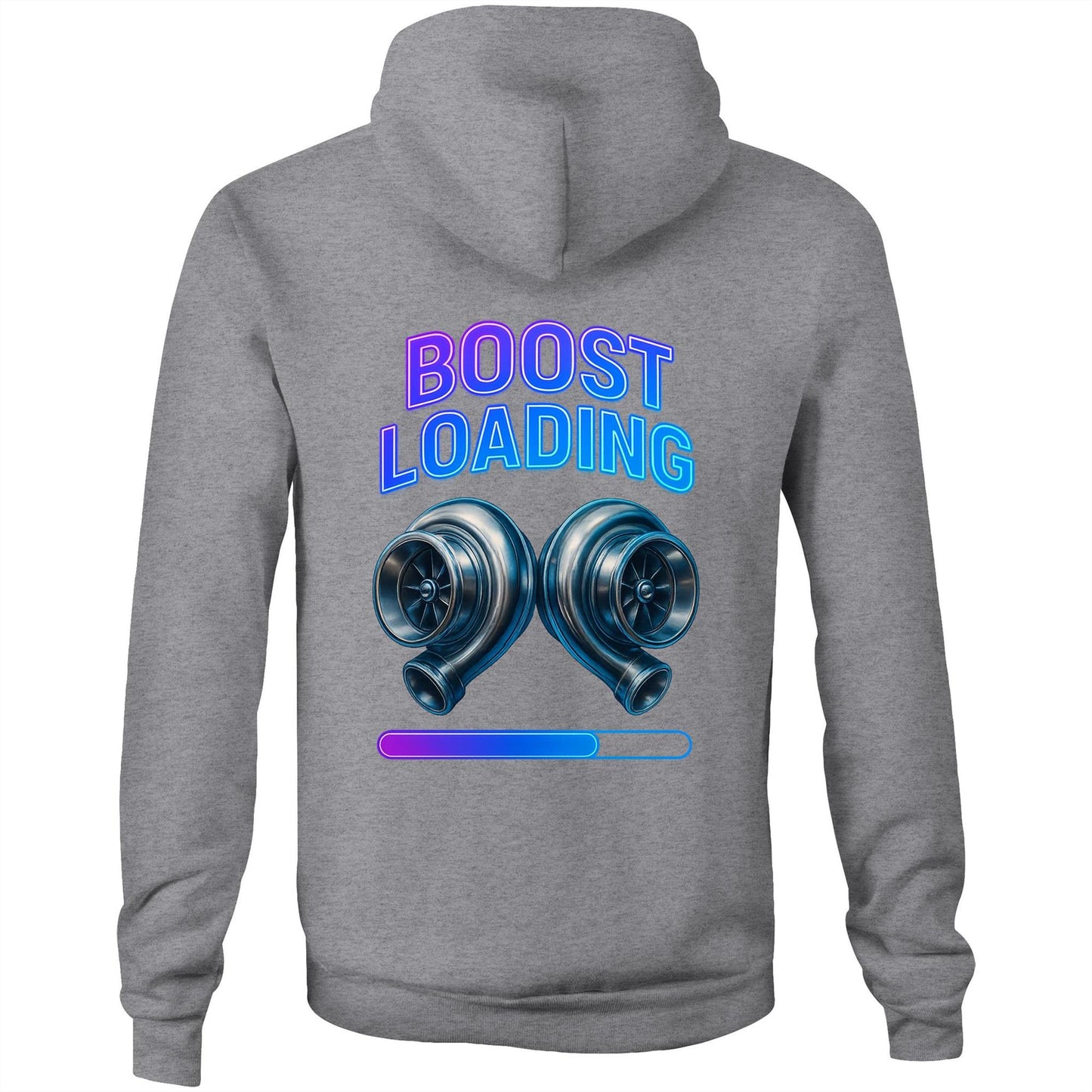 Boost Loading WN AS Colour Stencil - Pocket Hoodie Sweatshirt