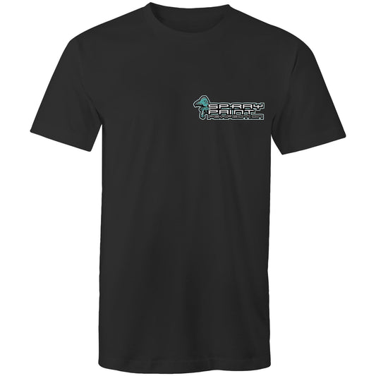 Spray Paint Perfection Double Logo AS Colour Mens T-Shirt