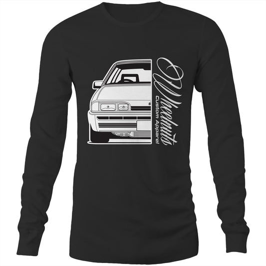 Vl turbo Front- Mens Long Sleeve T-Shirt AS Colour