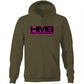 HMB Pink - AS Colour Stencil - Pocket Hoodie Sweatshirt
