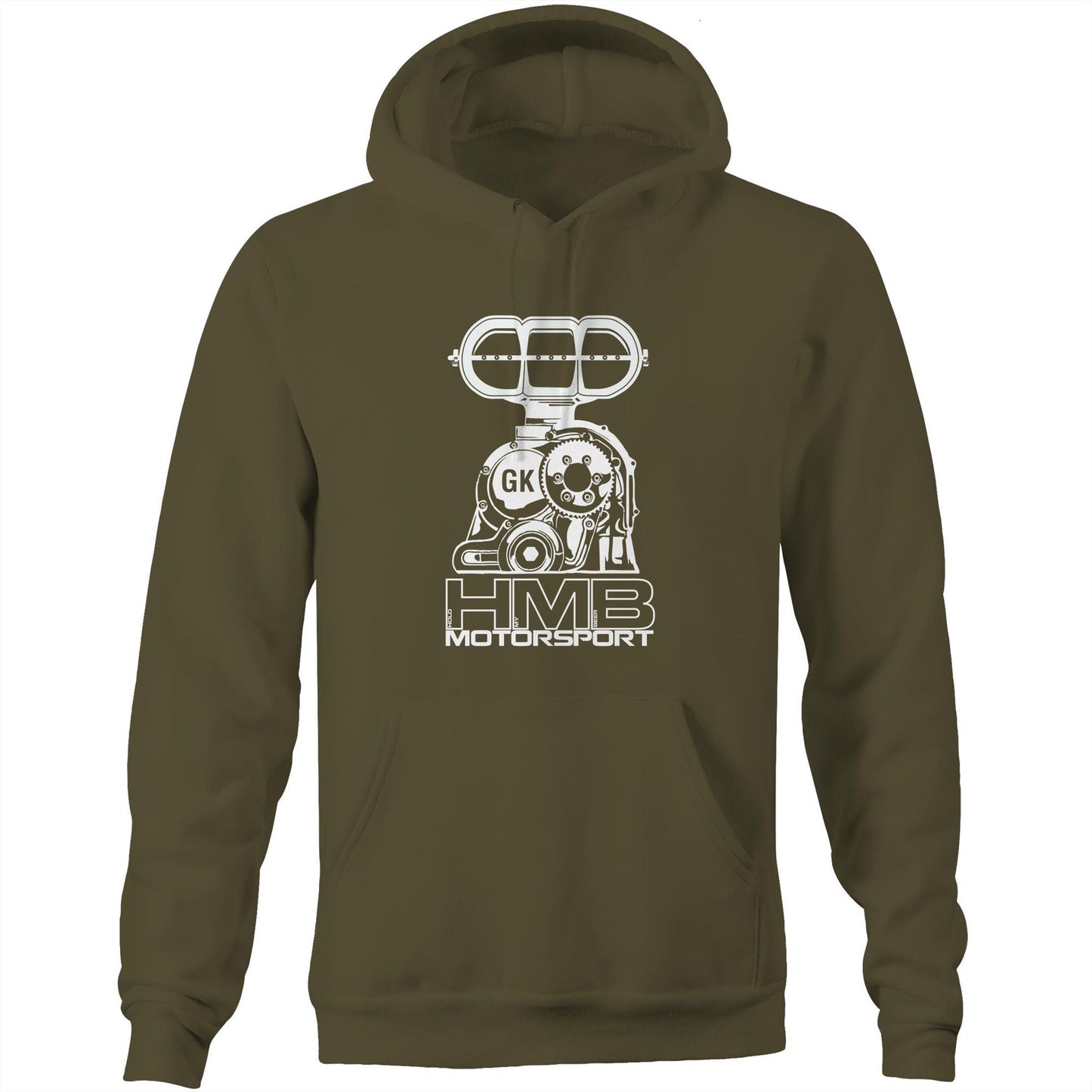 HMB Retro AS Colour Mens Hoodie