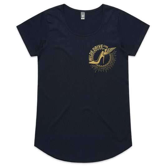 WILDE DRIVE DOUBLE PRINT AS Colour Mali - Womens Scoop Neck T-Shirt