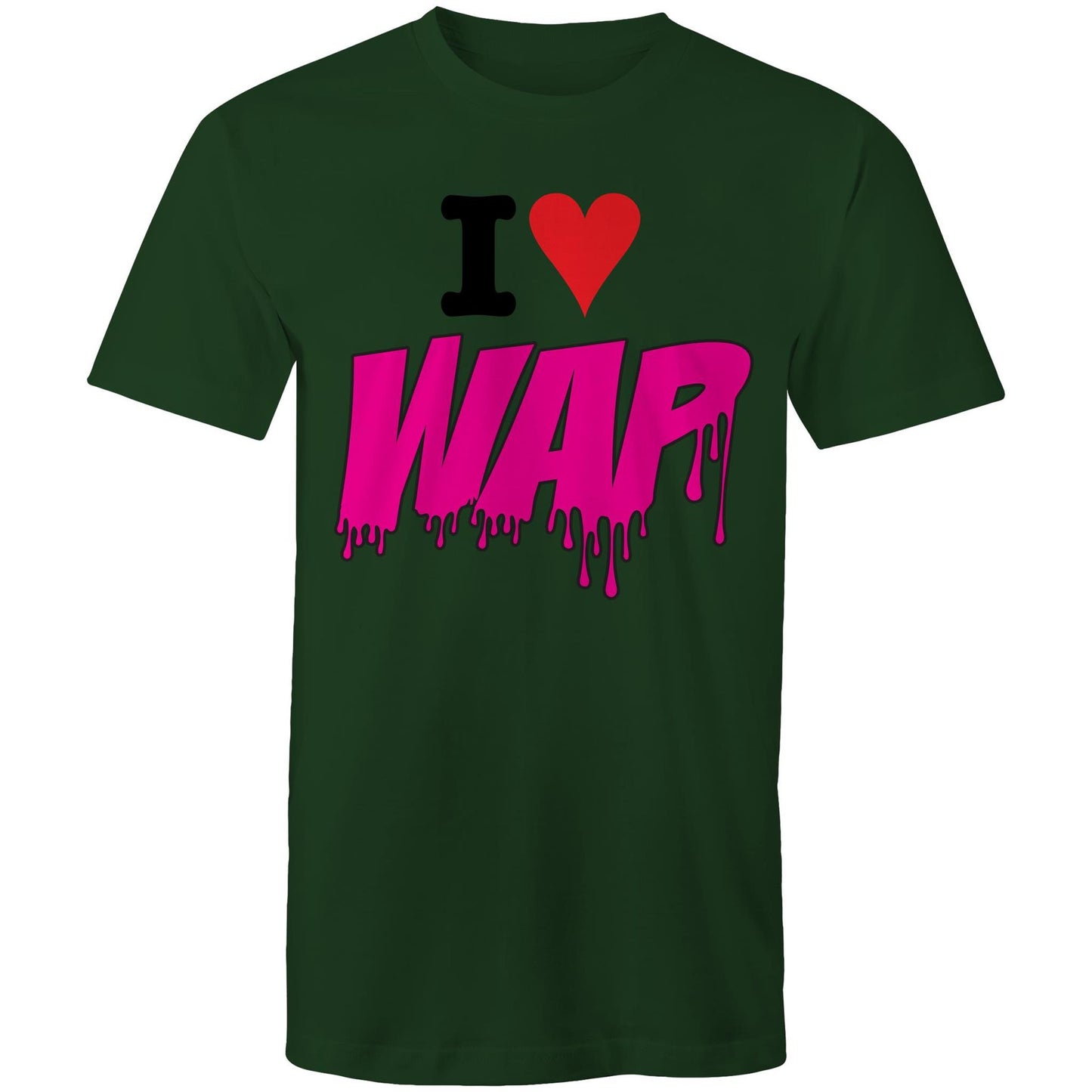 I Love WAP AS Colour - Mens T-Shirt