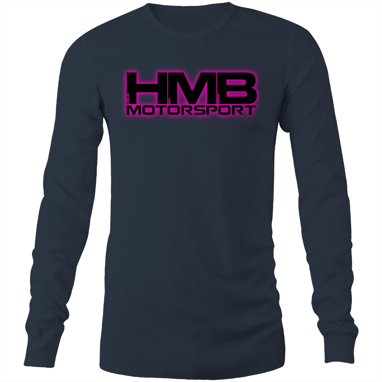 HMB Pink AS Colour Mens Long Sleeve