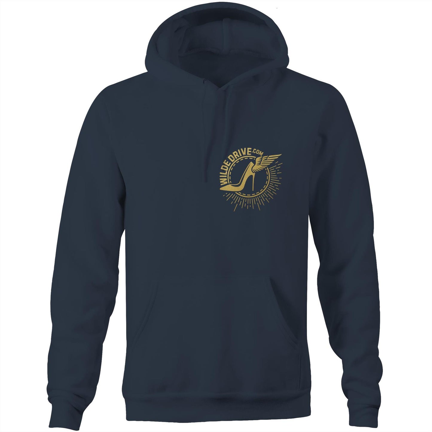 WILDE DRIVE.COM AS Colour Stencil - Pocket Hoodie Sweatshirt