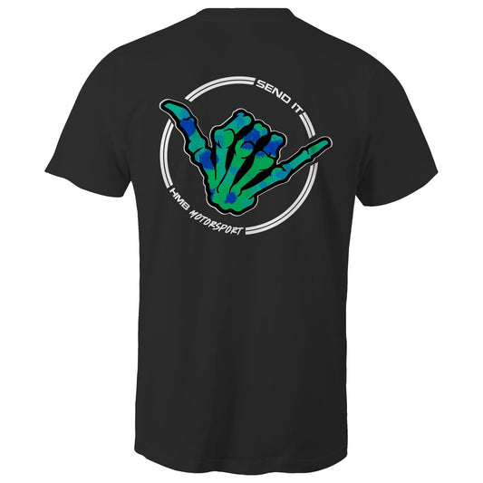 HMB Send It Green AS colour Tee