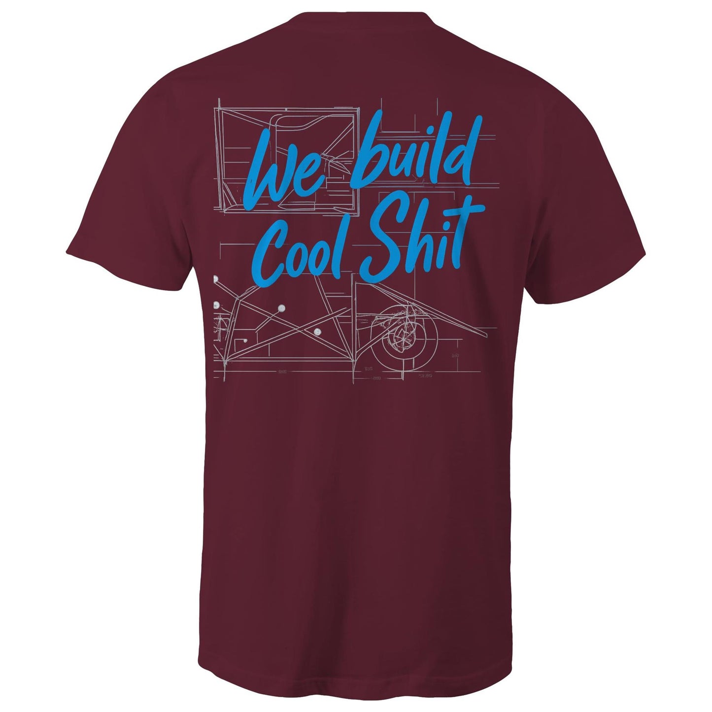 We Build Cool Shit AS Colour Mens T-Shirt