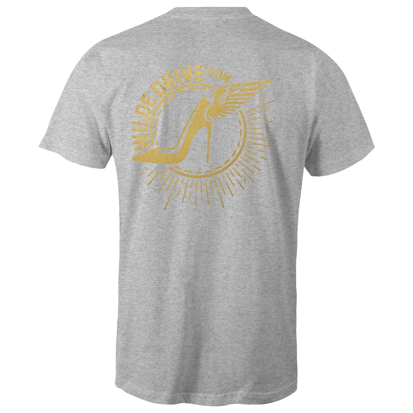 WILDE DRIVE.COM DOUBLE LOGO AS Colour Mens T-Shirt