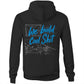 We Build Cool Shit WN Dripping Logo AS Colour Stencil - Pocket Hoodie Sweatshirt