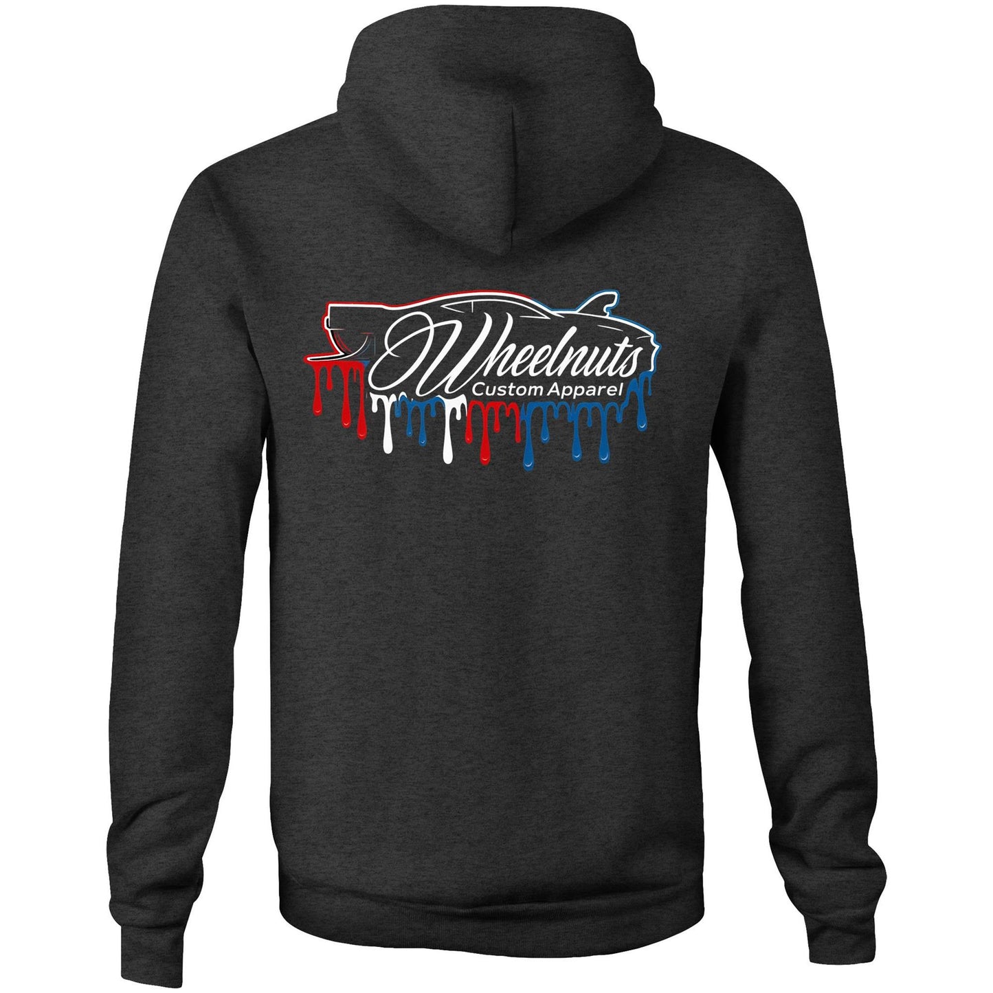 WN Dripping Ozzie AS Colour Stencil - Pocket Hoodie Sweatshirt