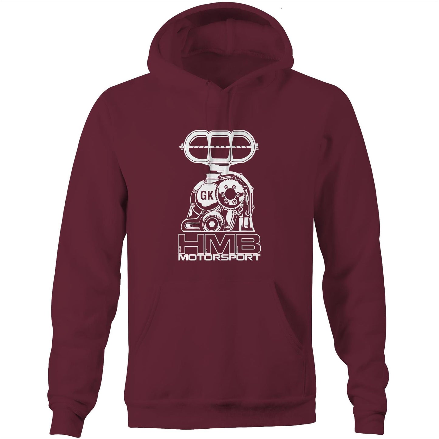 HMB Original Blown - AS Colour Stencil - Pocket Hoodie Sweatshirt