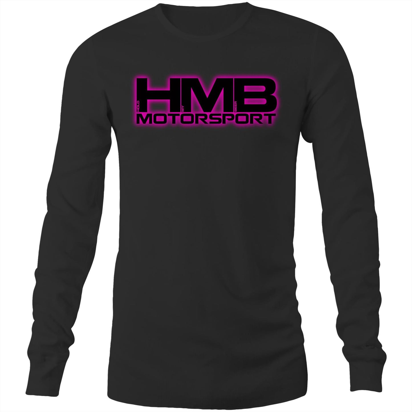 HMB Pink AS Colour Mens Long Sleeve