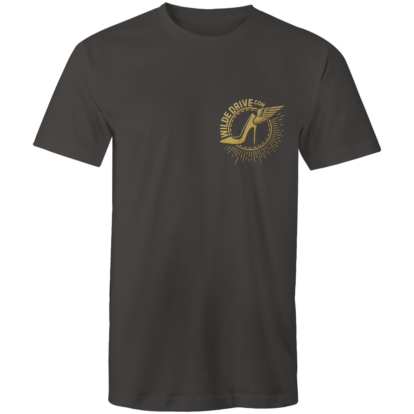 WILDE DRIVE.COM DOUBLE LOGO AS Colour Mens T-Shirt