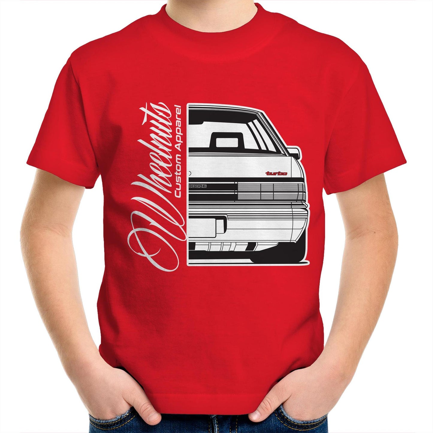 VL Turbo Rear AS Colour Kids T-Shirt