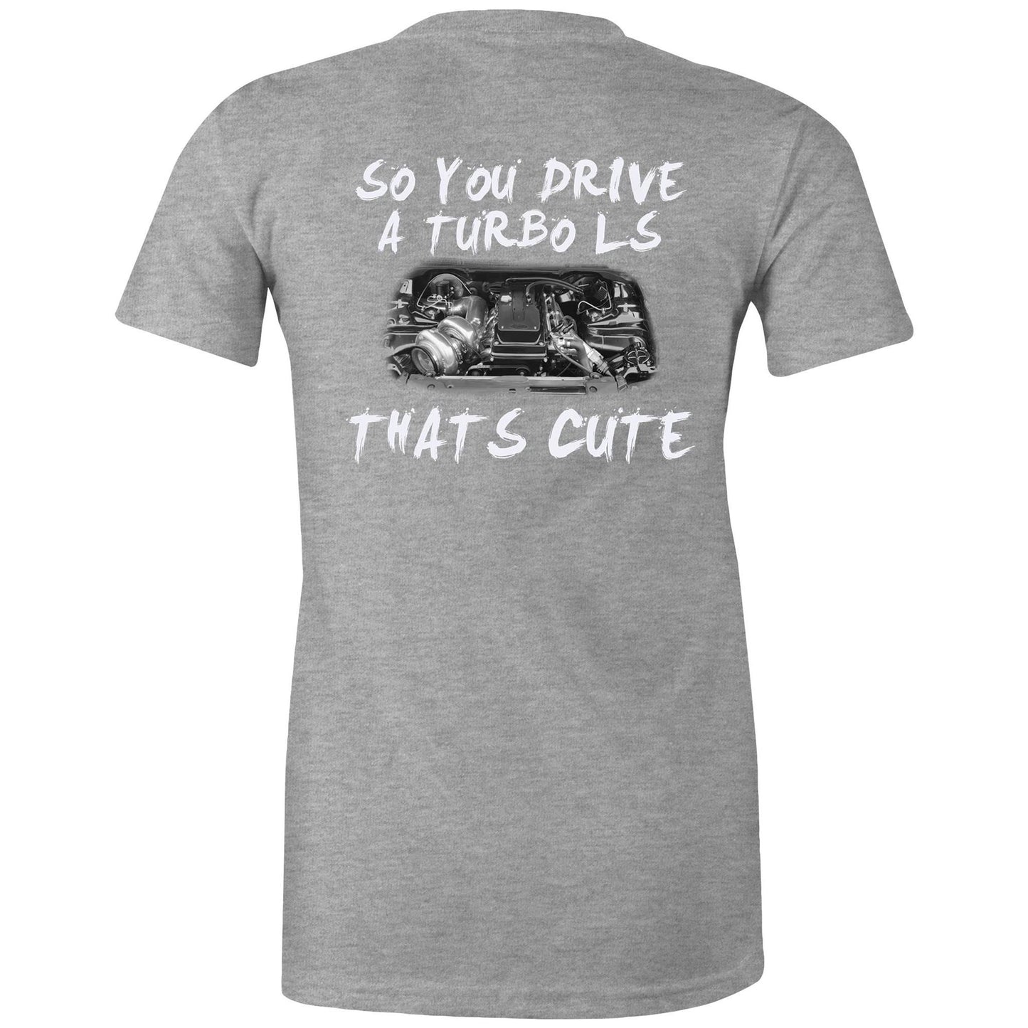 Thats Cute Barra Turbo WN Logo AS Colour Women's Tee