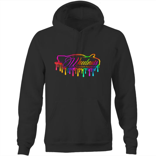 WN Logo Dripping AS Colour Stencil - Pocket Hoodie Sweatshirt