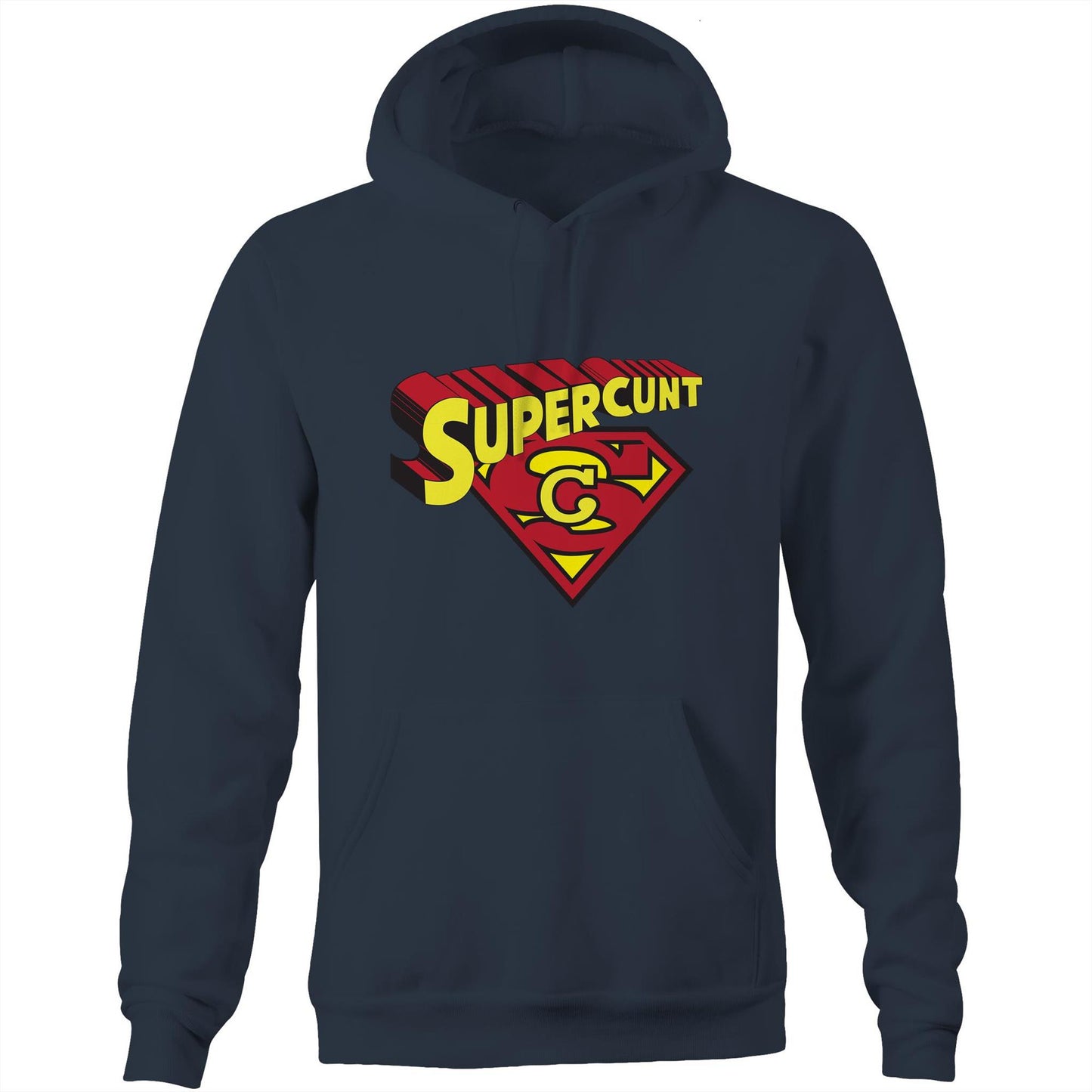 Supercunt - Pocket Hoodie Sweatshirt