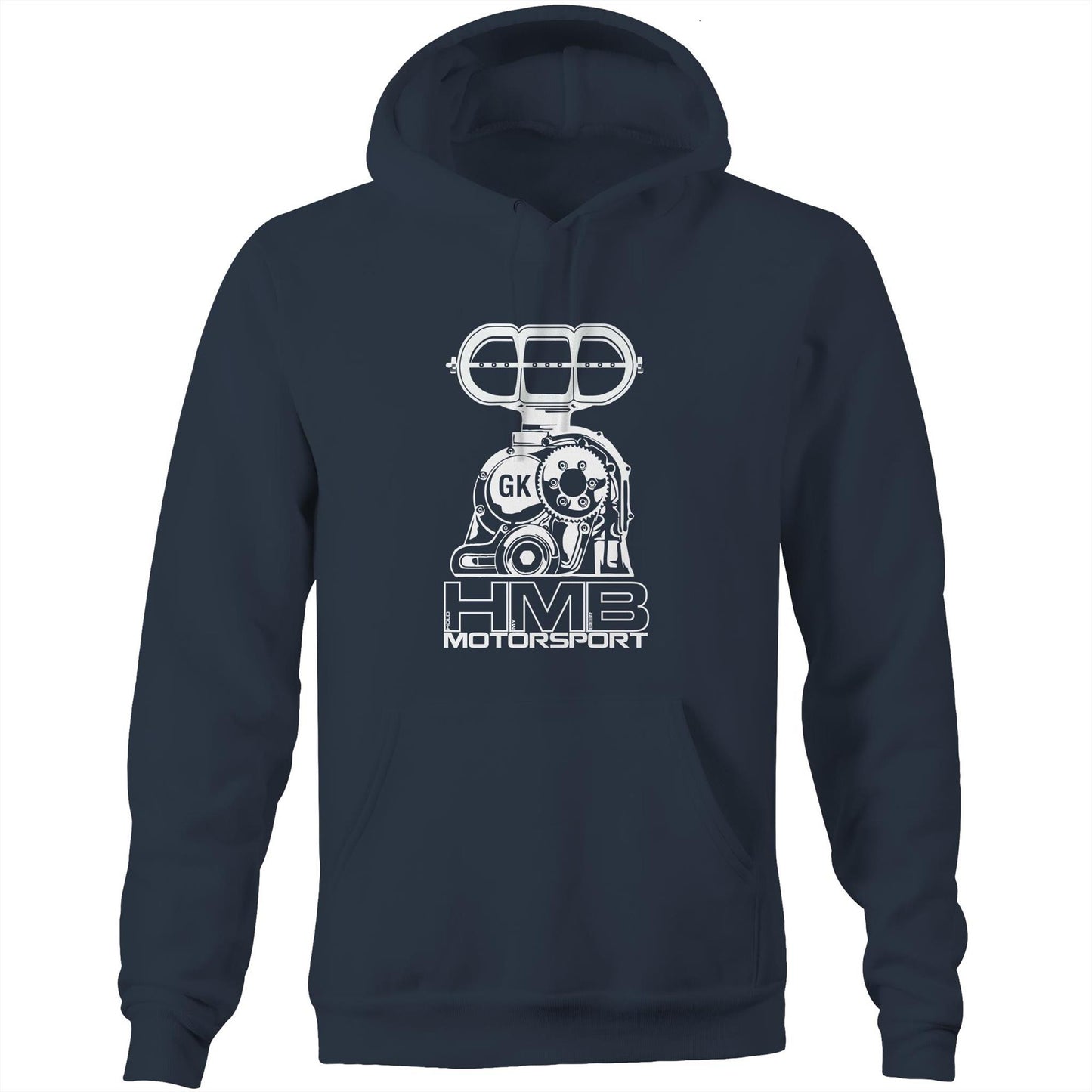HMB Original Blown - AS Colour Stencil - Pocket Hoodie Sweatshirt