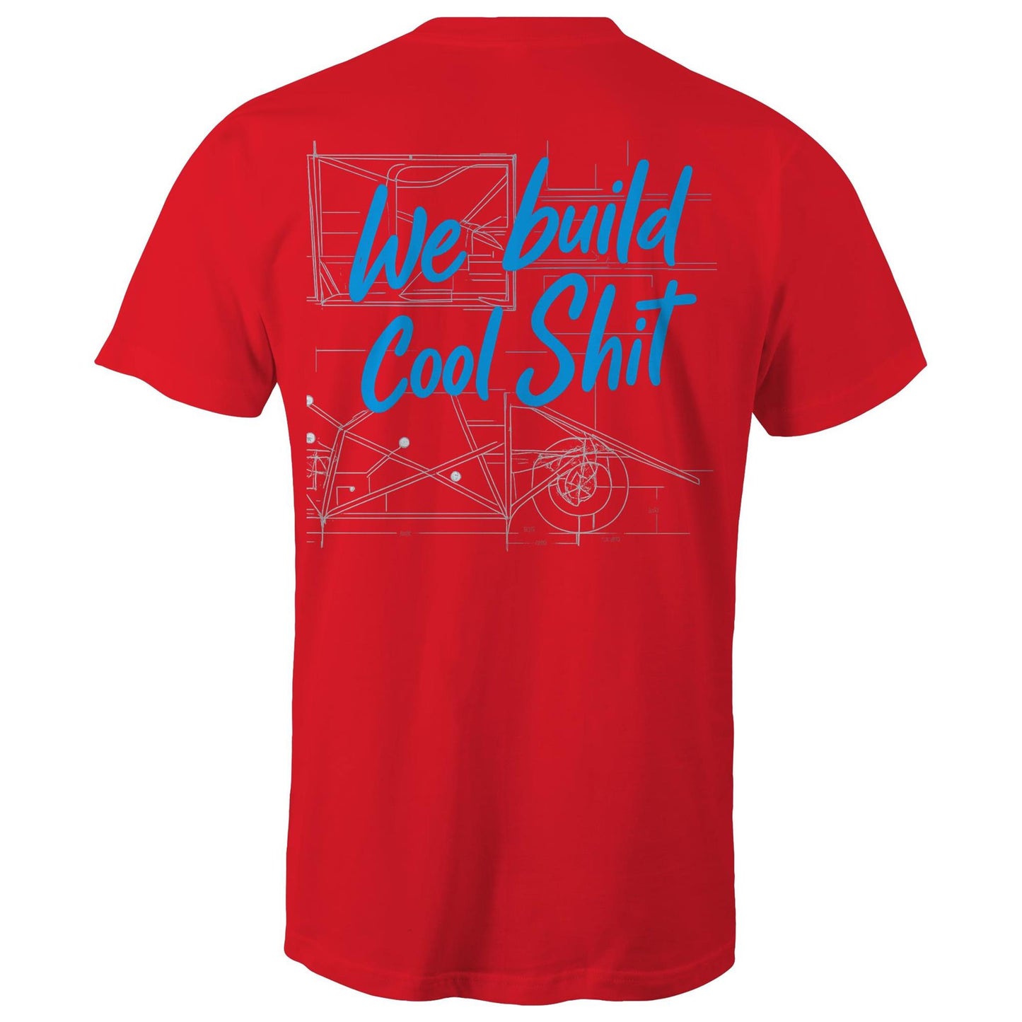 We Build Cool Shit AS Colour Mens T-Shirt