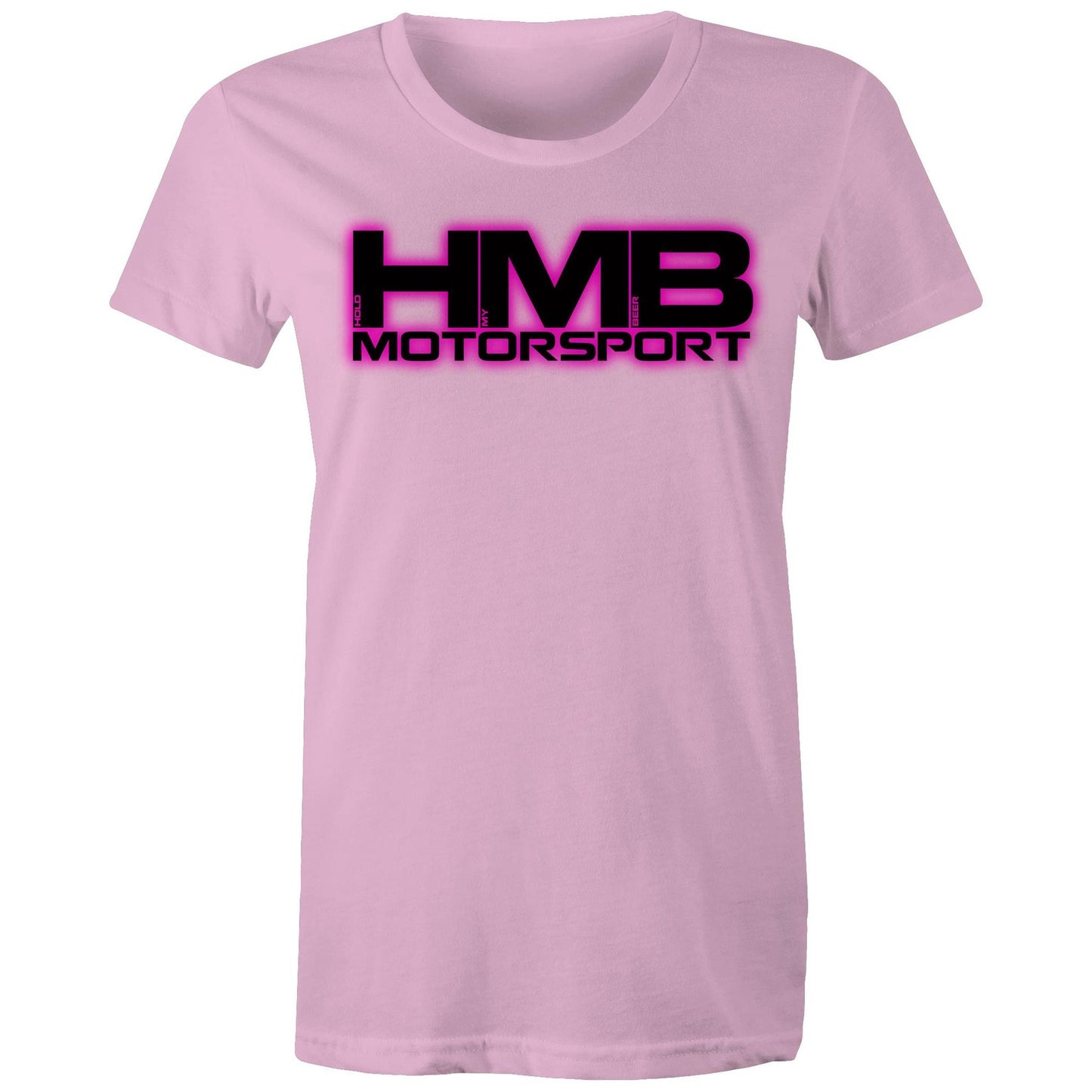 HMB Pink Logo Women's Tee