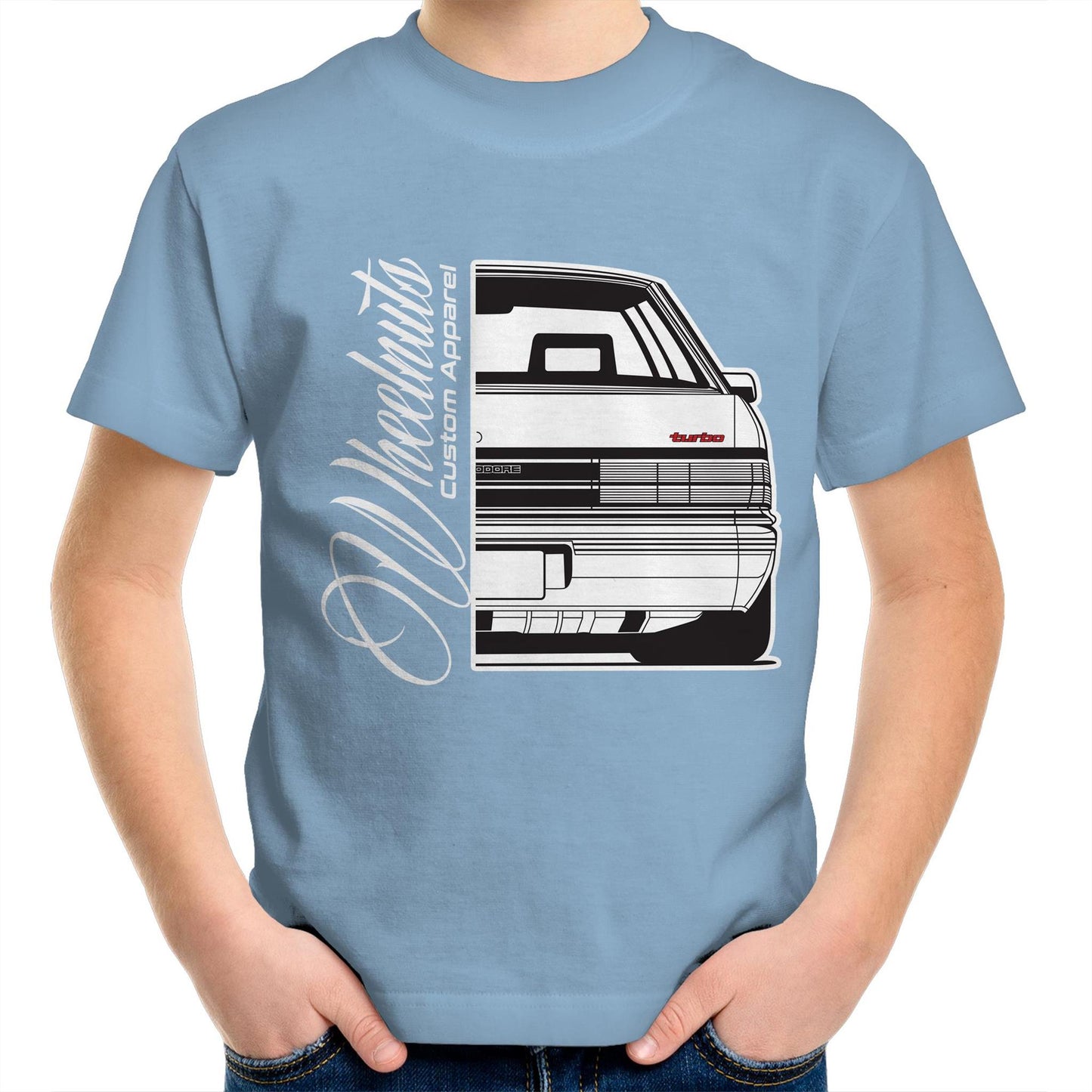 VL Turbo Rear AS Colour Kids T-Shirt