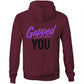 Gapped You AS Colour Stencil - Pocket Hoodie Sweatshirt
