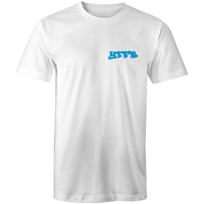WTFB Graffiti Blue - Double Logo Tee