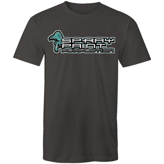 Spray Paint Perfection Double Logo AS Colour Mens Tee